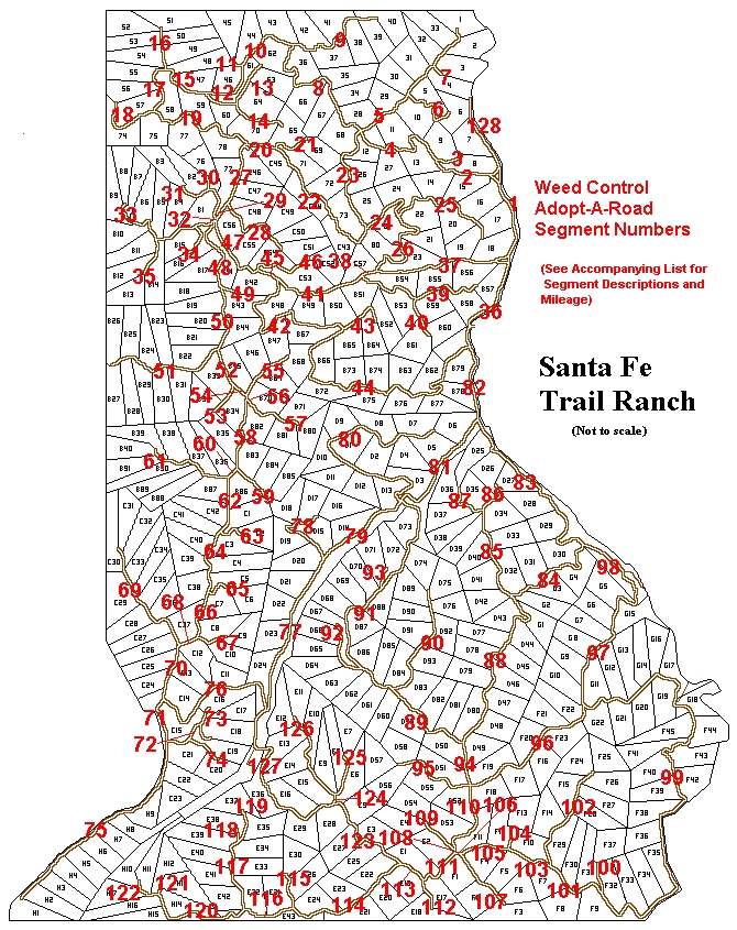 Weed Control Adopt A Road Map